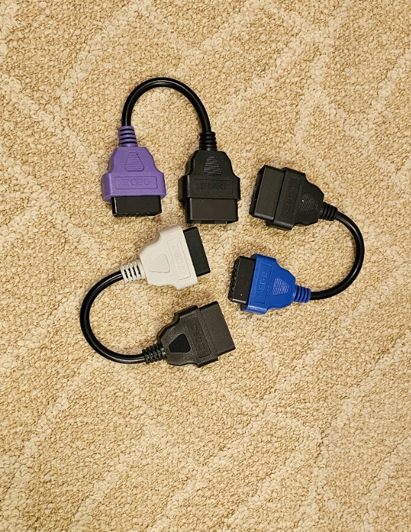 Set cabluri MultiECUScan Fiat J1962 OBD2 Diagnostic ECU
