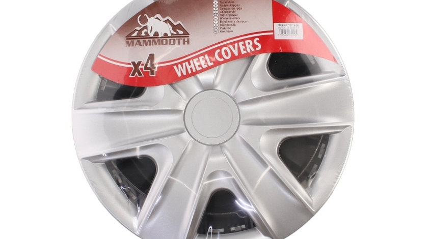 Set capace roti Hexan Silver 13 inch Mammoth 4buc