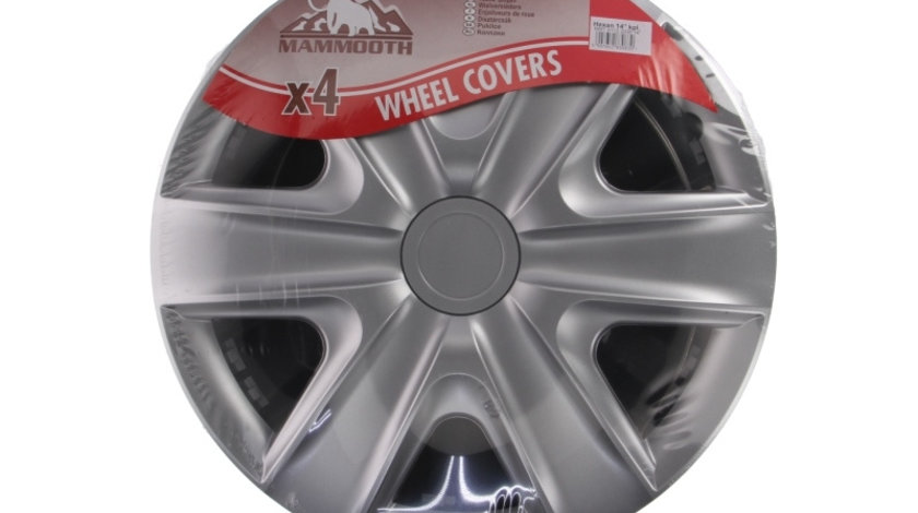 Set capace roti Hexan Silver 14 inch Mammoth 4buc