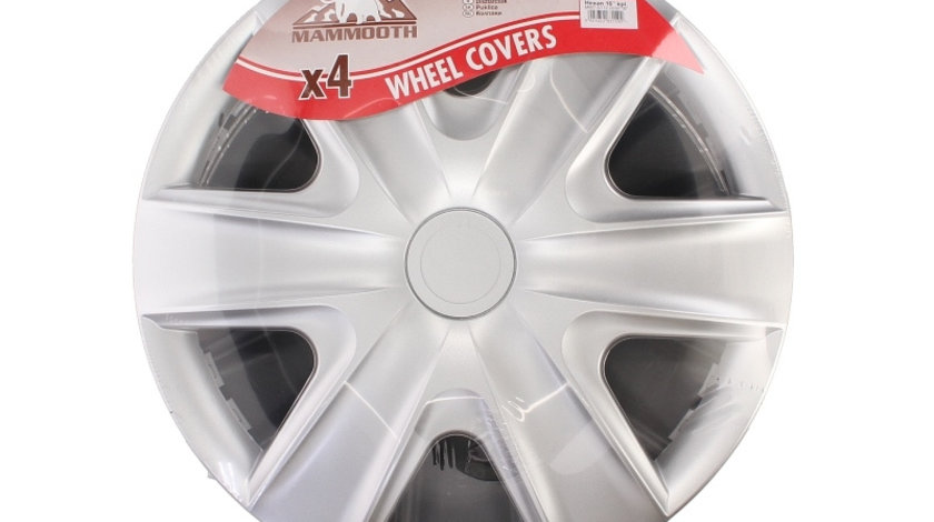 Set capace roti Hexan Silver 16 inch Mammoth 4buc