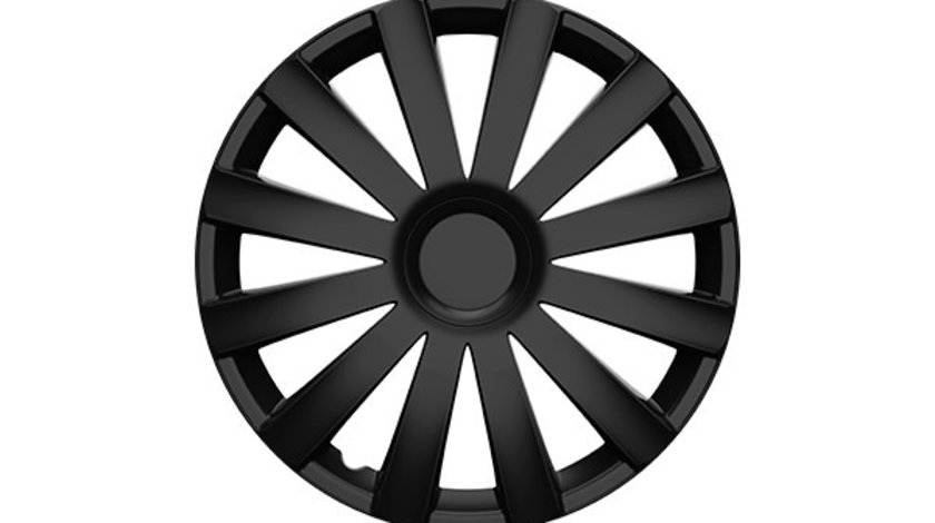 Set capace roti Mega Drive Spyder negre 15 inch