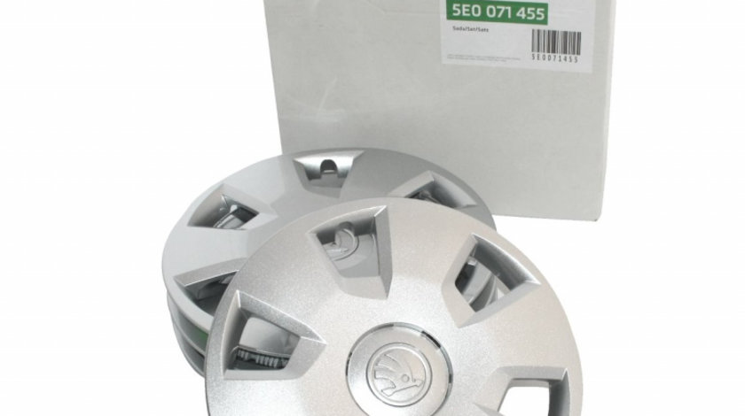 Set Capace Roti Oe Skoda Octavia 3 2017→ R15" 5E0071455