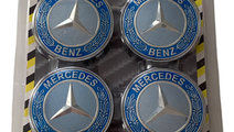 Set Capacele Jante Mercedes- Benz Albastru Deschis...