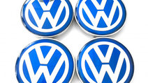 Set Capacele Jante Volkswagen Albastru 59MM