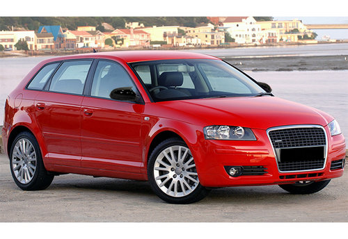 Set Carcase Capace Oglinzi Audi A3 8P 2008-2012 Batman Negru Gloss Black 250522-5