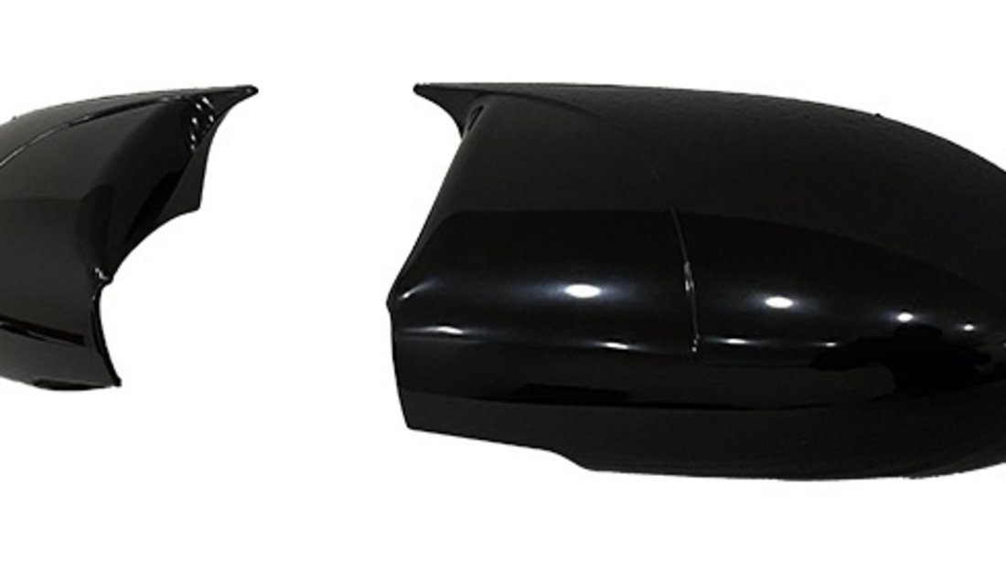 Set Carcase Capace Oglinzi Hyundai Accent 3 2005-2011 Batman Negru Gloss Black 310522-21