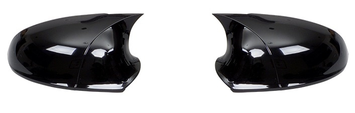 Set Carcase Capace Oglinzi Opel Astra J 2009-2020 Batman Negru Gloss Black 030622-3