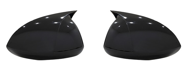 Set Carcase Capace Oglinzi Opel Corsa E 2014-2019 Batman Negru Gloss Black 030622-8