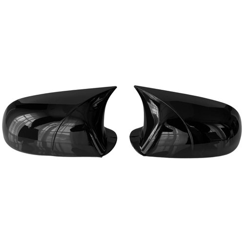 Set Carcase Capace Oglinzi Skoda Octavia 2 2009-2013 Batman Negru Gloss Black 030622-34