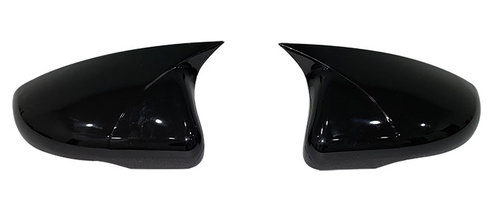 Set Carcase Capace Oglinzi Volkswagen Golf 6 2008-2012 Batman Negru Gloss Black 060622-6