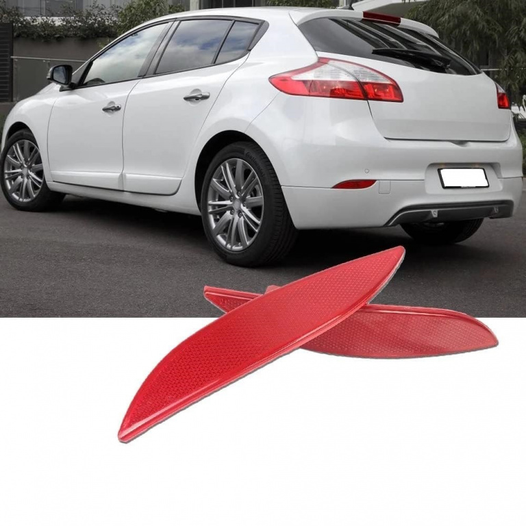 Set Catadioptru Bara Spate Dreapta + Stanga Am Renault Megane 3 2008-2016 265600004R 8705 + 265650004R 8704