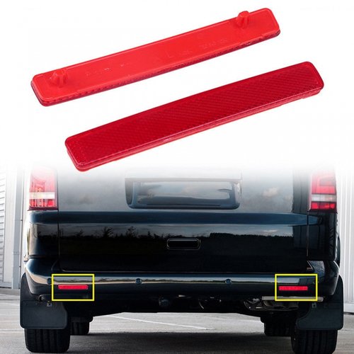 Set Catadioptru Bara Spate Dreapta + Stanga Am Volkswagen Transporter T5 2003-2009 7E0945105C + 7E09...