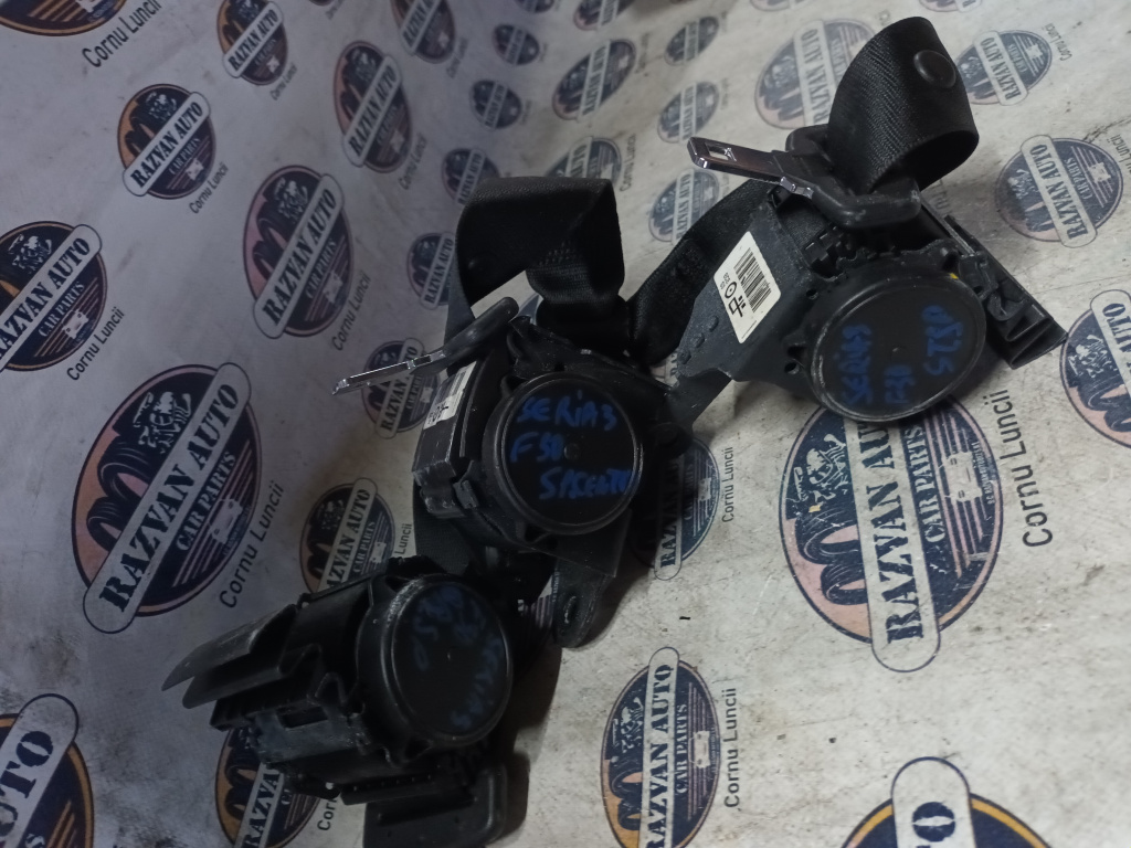 Set centuri spate BMW F30 2012, 619185700B / 619185300C