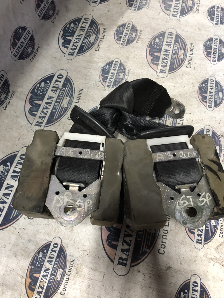 Set centuri spate stânga-dreapta Audi A3 2008, 33040488