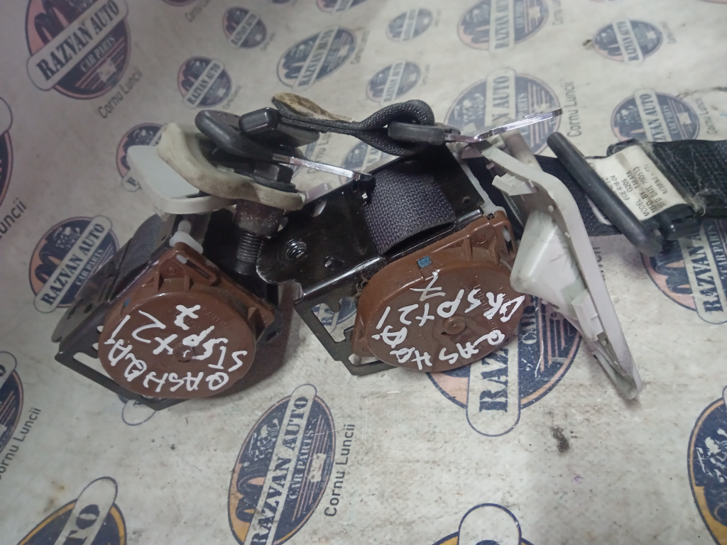 Set centuri spate stânga-dreapta Nissan Qashqai 2013