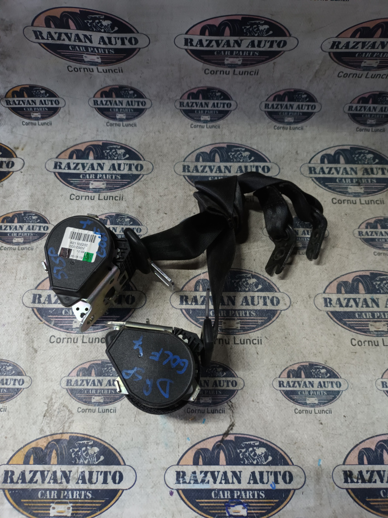 Set centuri spate stânga-dreapta Volkswagen Golf 7 2013, 621102200