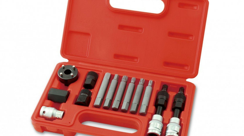 Set chei demontare si motare fulii, Toptul 13 piese