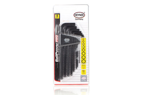 SET CHEI HEXAGONALE 8 PIESE CU CAP ROTUND 463000 HEYNER