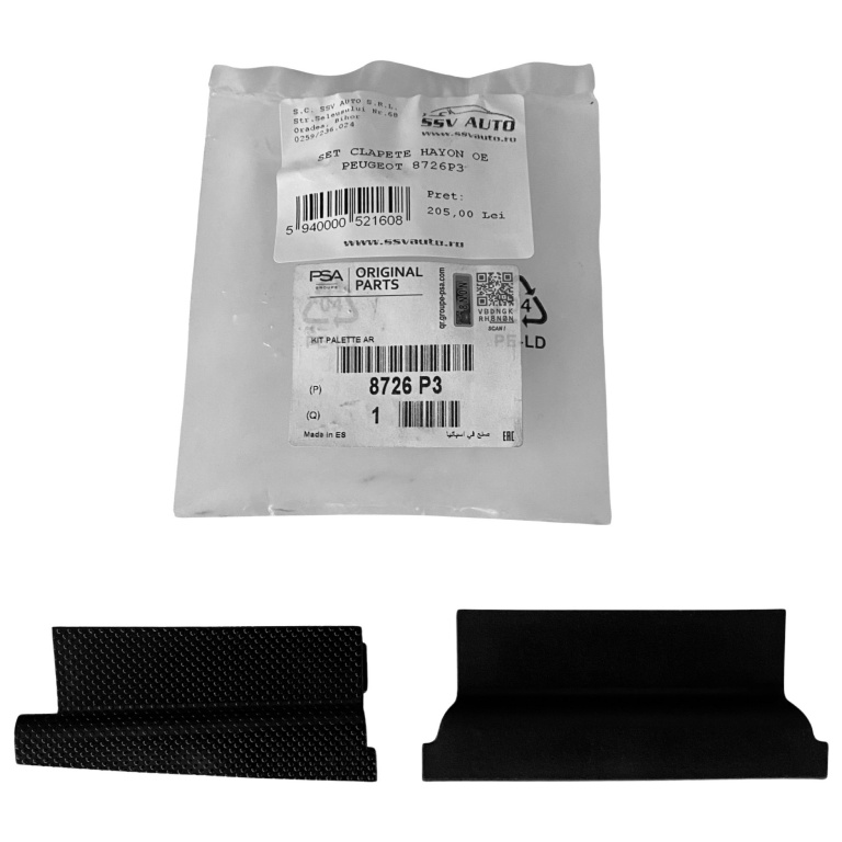 Set Clapete Haion Oe Peugeot 206 1998-2012 SW 8726P3