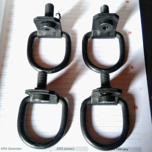 Set cleme ancorare portbagaj cod 5P0801983A, Seat Toledo 3, Altea, Altea XL
