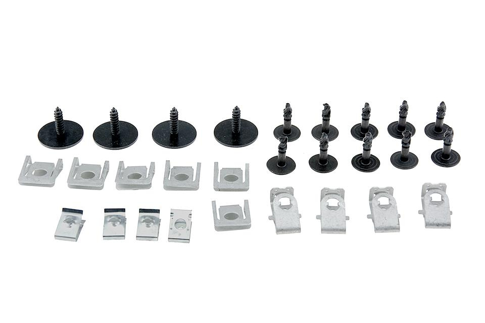 SET CLIPSURI SCUT MOTOR, AUDI A4 B8 2007-,A5 8T 2007-/28 ELEMENTS/