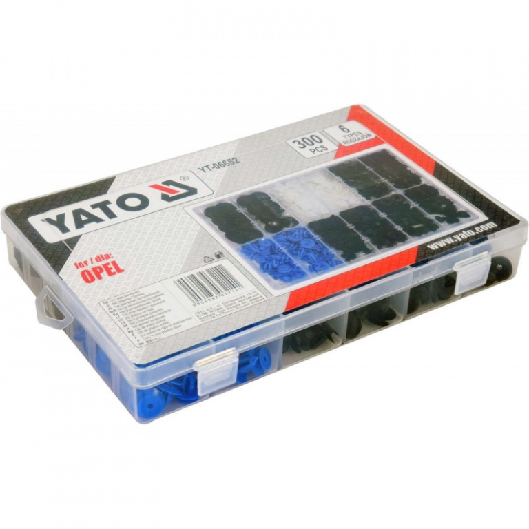 Set Clipsuri Tapiterie Yato Opel 300 Buc YT-06652