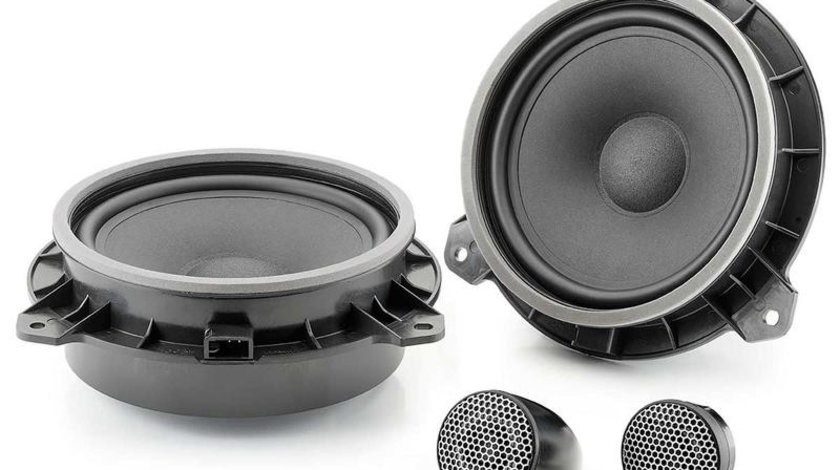 Set coaxial FOCAL IS TOY 165 TWU Putere maximă: 120 W Putere nominală: 60 W RMS