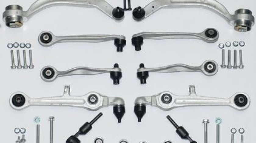 Set Complet Brate Suspensie Audi A4 VW Passat 2000-2005 (12 piese si accesorii)