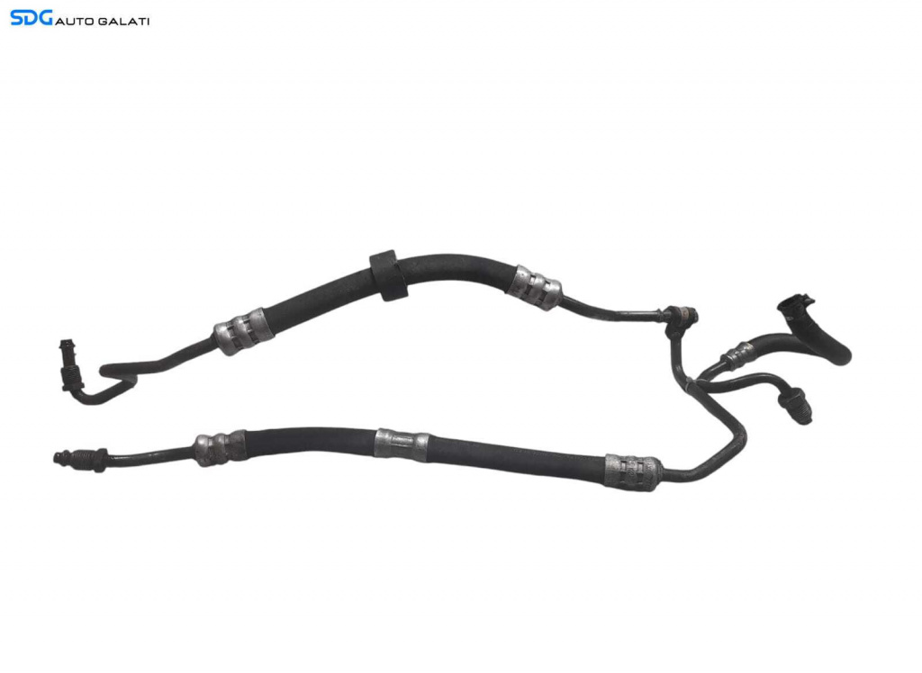 Set Conducta Teava Ulei Lichid Servo Servodirectie Mercedes Clasa A Class W168 1.6 Benzina 1998 - 2005 Cod A1684660881 [N0766]