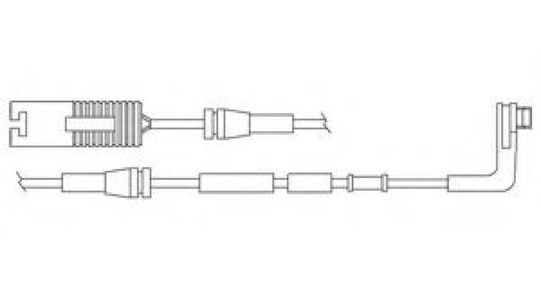 Set contacte avertizare, uzura placuta frana BMW Seria 3 Cabriolet (E93) (2006 - 2013) DELPHI LZ0178 piesa NOUA