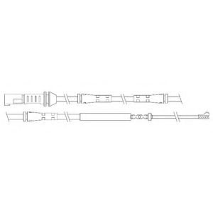 Set contacte avertizare, uzura placuta frana BMW Seria 5 Gran Turismo (F07) (2009 - 2016) DELPHI LZ0212 piesa NOUA