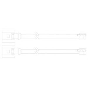 Set contacte avertizare, uzura placuta frana PORSCHE CAYENNE (92A) (2010 - 2016) DELPHI LZ0255 piesa NOUA