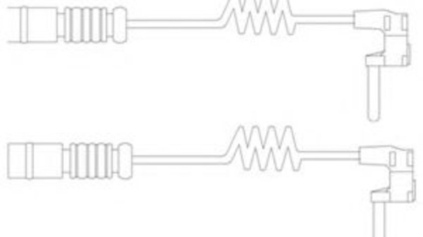 Set contacte avertizare, uzura placuta frana MERCEDES M-CLASS (W163) (1998 - 2005) DELPHI LZ0232 piesa NOUA