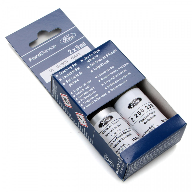 Set Corector Vopsea + Lac Oe Ford Argintiu Kristall Silber ZJPCWWA 9ML 2245601