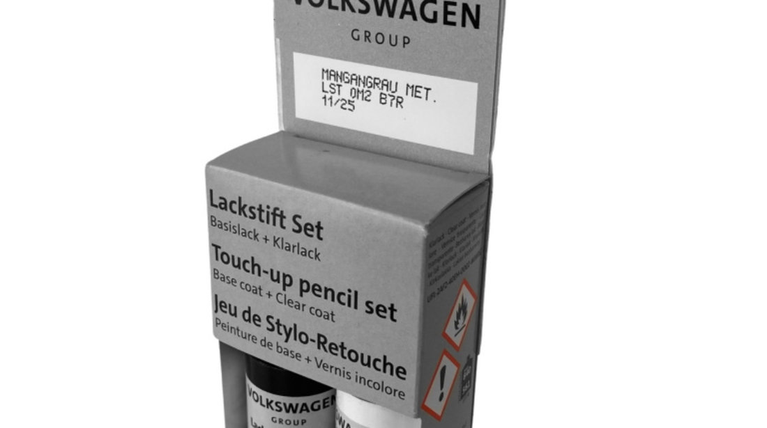 Set Corector Vopsea + Lac Oe Volkswagen Mangangrau-Metallic LB7R LST0M2B7R