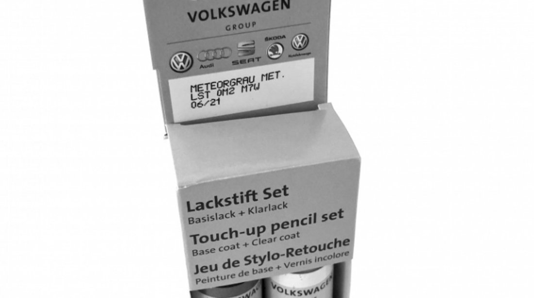 Set Corector Vopsea + Lac Oe Volkswagen Meteor Grau Met. LST0M2M7W