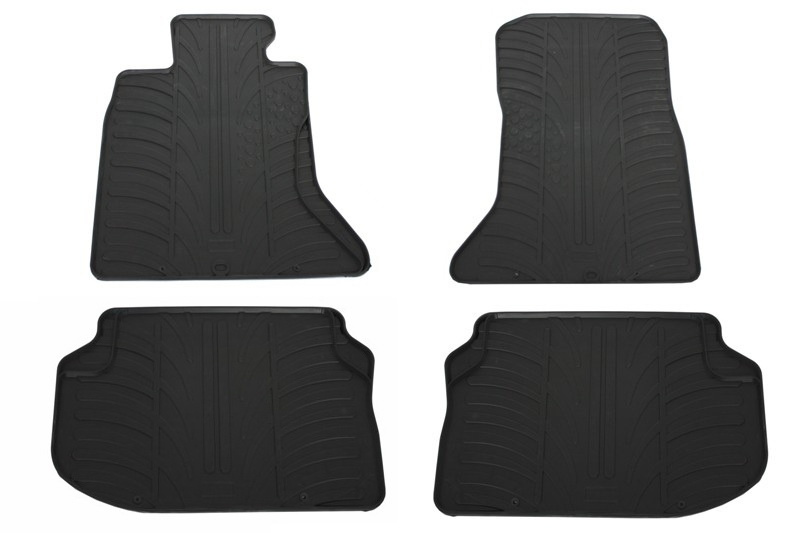 Set Covorase Auto Cauciuc Compatibil Cu Bmw Seria 5 F10 / F11 2010-2017 Negru 0008809