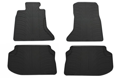 Set Covorase Auto Cauciuc Compatibil Cu Bmw Seria 5 F10 / F11 2010-2017 Negru 0008809