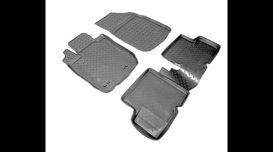 Set covorase auto cauciuc Dacia Duster (2Wd) intre 2011 Nissan Terrano (2Wd) dupa 2014 - 5 Bucati cod intern: UBR1671A