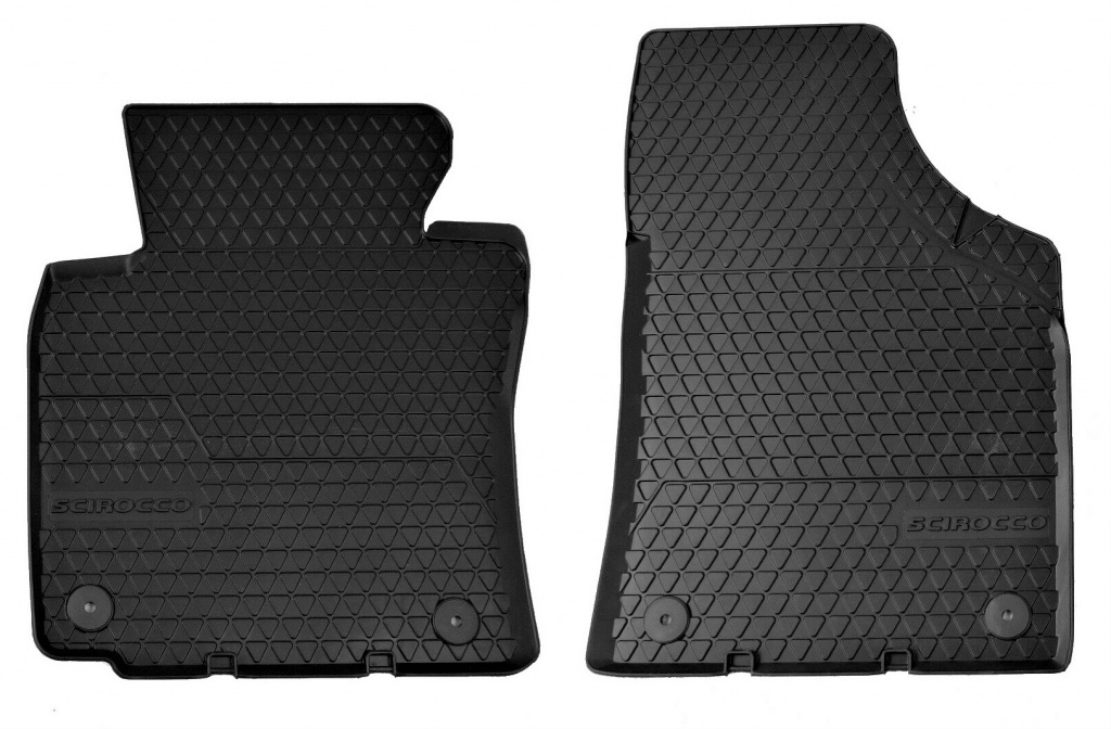 Set Covorase Auto Cauciuc Fata Oe Volkswagen Scirocco 2008-2017 1K1061541041