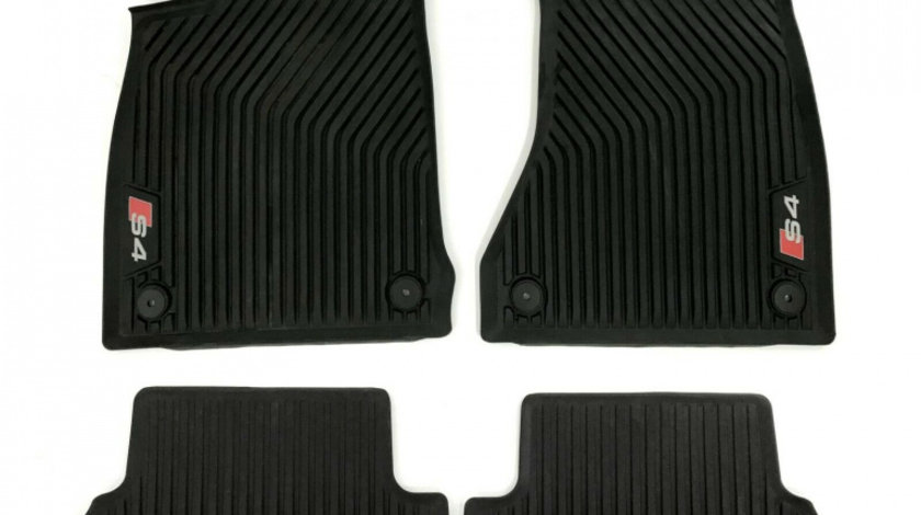 Original Audi A4 8W B9 rubber mats rubber floor mats front 8W1061501 041