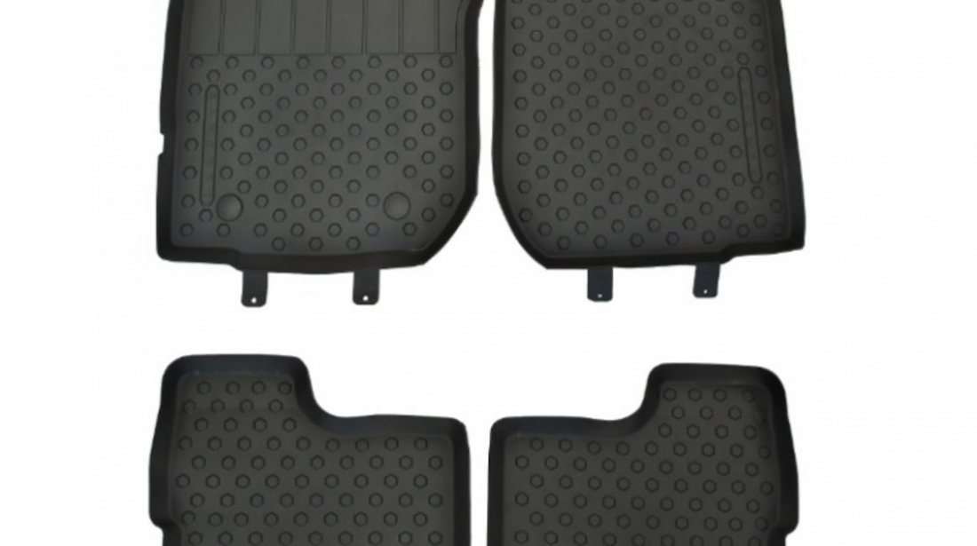 Set Covorase Auto Cauciuc Fata/Spate Oe Dacia Sandero 2 2012→ / Stepway 2 2012→ 8201595197