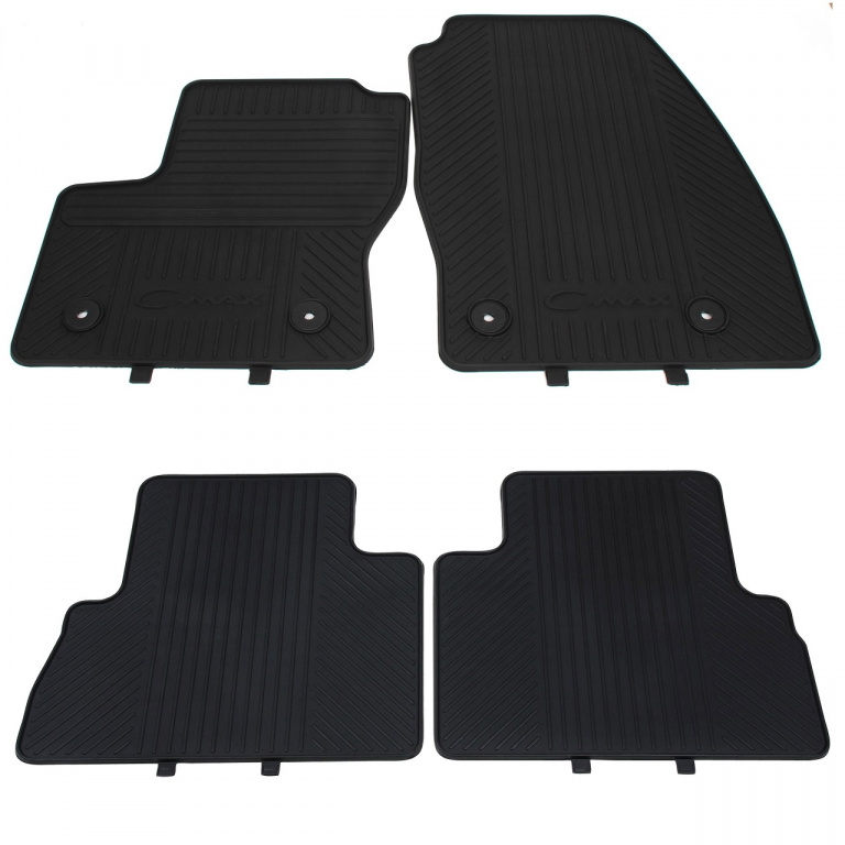 Set Covorase Auto Cauciuc Fata + Spate Oe Ford C-Max 2 2010→ 1871020 + 1686206