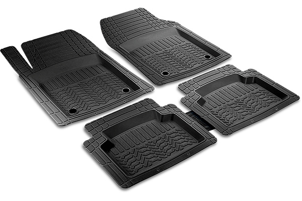 Set Covorase Auto Cauciuc Fata + Spate Umbrella Pvc Universale Plus OTMPCM 05207