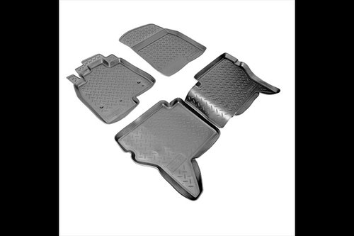 SET COVORASE AUTO CAUCIUC FIT UMBRELLA PENTRU MITSUBISHI PAJERO IV (2006-) - 5 PCS NPL-Po-59-48 UMBR...