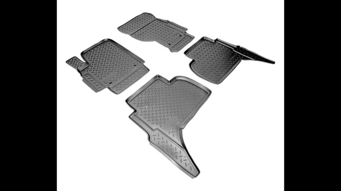 SET COVORASE AUTO CAUCIUC FIT UMBRELLA PENTRU VOLKSWAGEN AMAROK (2010-) - 4 PCS NPL-Po-95-05 UMBRELLA