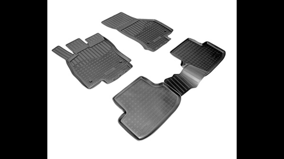 SET COVORASE AUTO CAUCIUC FIT UMBRELLA PENTRU SEAT LEON (5F1) (5 PORTIERE) (2012-) (AT) - 5 PCS NPA11-C80-360 UMBRELLA