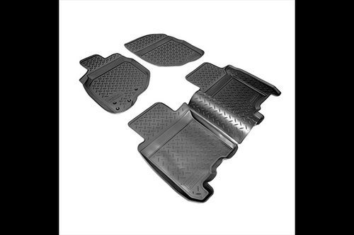 SET COVORASE AUTO CAUCIUC FIT UMBRELLA PENTRU HONDA JAZZ (GD) (2004-2009) - 5 PCS NPL-Po-30-30 UMBRE...
