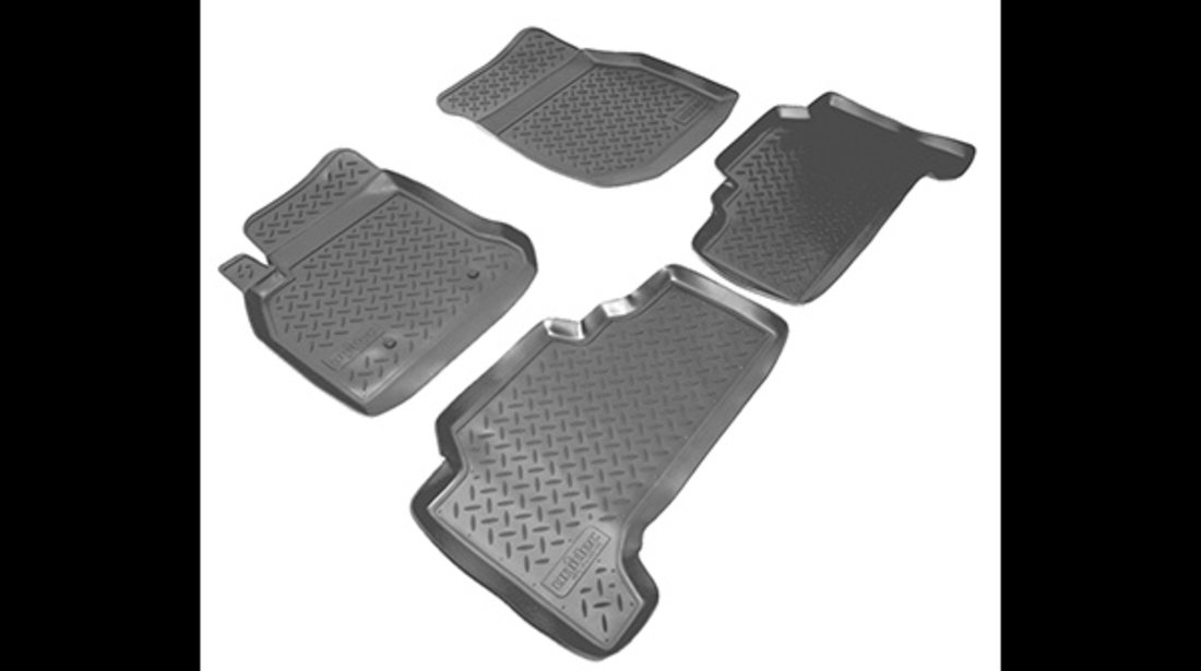 SET COVORASE AUTO CAUCIUC FIT UMBRELLA PENTRU TOYOTA LC-100 (J10) (1998-2007) (5 LOCURI) LEXUS LX 470 (UZJ100) (1998-2007) (5 LOCURI) - 4 PCS NPL-Po-88-39 UMBRELLA