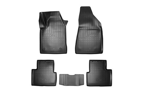SET COVORASE AUTO CAUCIUC FIT UMBRELLA PENTRU ALFA ROMEO GIULIETTA III 3D (2010-) - 5 PCS NPA11-C04-...